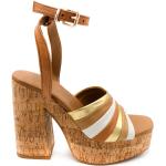 Inuovo - Shoes > Sandals > High Heel Sandals - Brown -
