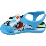 Sandales plates Ipanema bleues Looney Tunes Pointure 22,5 look fashion pour garçon 