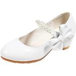 Chaussures de running blanches à perles imperméables Pointure 29,5 look fashion pour fille 