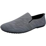 Chaussures oxford saison été grises en toile imperméables pour pieds larges Pointure 42 look casual pour homme 