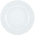 Assiettes plates Irabia blanches en porcelaine en lot de 6 diamètre 30 cm 