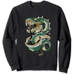 Sweats noirs à motif serpents Taille S look asiatique 