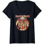 T-shirts noirs Iron Maiden Taille S classiques pour femme 