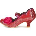 Sandales d'été Irregular Choice roses à paillettes Pointure 43 look fashion pour femme 