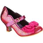Sandales d'été Irregular Choice roses à paillettes Pointure 37 look fashion pour femme 