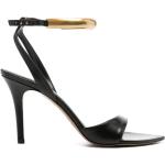 Sandales à talons de créateur Isabel Marant noires à talons aiguilles à bouts pointus Pointure 41 pour femme 
