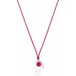 Colliers pierre précieuse de créateur Isabel Marant roses en métal pour femme en promo 