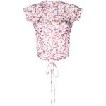 T-shirts à imprimés de créateur Isabel Marant multicolores en viscose à manches courtes Taille XS pour femme en promo 