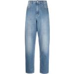 Jeans taille haute de créateur Isabel Marant bleues claires à clous W32 L34 classiques pour femme 