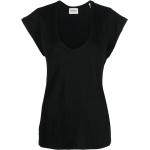 T-shirts de créateur Isabel Marant noirs en jersey à manches courtes pour femme 