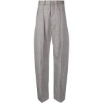 Pantalons taille haute de créateur Isabel Marant gris clair à carreaux Taille XS W38 L36 pour femme 