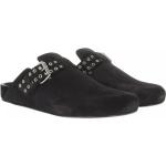 Sandales de créateur Isabel Marant noires à élastiques en promo 