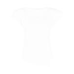 T-shirts de créateur Isabel Marant blancs en jersey bio éco-responsable à mancherons à col rond pour femme 