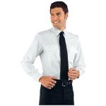 Chemises Isacco blanches à manches longues à manches longues pour homme 