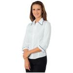 Chemises Isacco blanches à manches trois-quart Taille L pour femme 