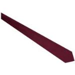 Cravates Isacco rouge bordeaux pour homme 