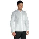 Vestes col mao Isacco blanches pour homme 