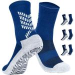 Chaussettes bleues en fil filet de foot respirantes en lot de 3 Pointure 39 look fashion pour homme 
