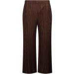Pantalons large Issey Miyake marron Pays Taille XL look fashion pour femme 