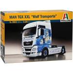 Maquettes camions Italeri en plastique à motif loups 