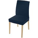 Housses de chaise bleus foncé en polyester 