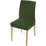 Housses de chaise vert foncé en polyester 