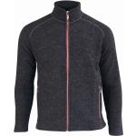 Vestes zippées Ivanhoe grises en laine à motif Suède Taille XL look fashion pour homme 