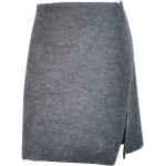 Jupes Ivanhoe argentées en laine à motif Suède Taille XXL look fashion pour femme 