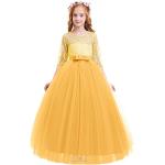 Robes tulle jaunes en tulle à volants Taille 3 ans look fashion pour fille de la boutique en ligne Amazon.fr 