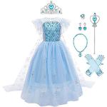 Déguisements bleus à sequins de princesses La Reine des Neiges Elsa Taille 2 ans pour fille en promo de la boutique en ligne Amazon.fr 