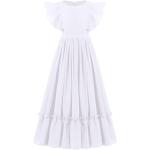 Robes de soirée blanches à fleurs en mousseline à volants à motif papillons look fashion pour fille de la boutique en ligne Amazon.fr 