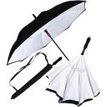 Parapluies pliants blancs en polyester look fashion pour femme 