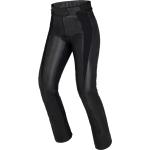 Pantalons en cuir IXS noirs en cuir Nappa Taille L pour femme 