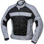 Vestes de moto  IXS grises en fil filet à motif moto respirantes classiques pour homme 