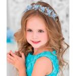 Serre-tête bleus à fleurs à perles look fashion pour fille de la boutique en ligne Amazon.fr 