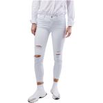 Jeans slim J Brand blancs en coton troués Taille 3 XL pour femme 