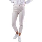 Pantalons taille haute J Brand beiges en coton Taille 3 XL pour femme 