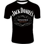 Jack Daniels T-Shirt Homme Tee Shirt De Marque T Shirt Col Rond Imprimé T-Shirt Hommes Été -Zs307279