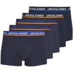 Boxers Jack & Jones bleus en lot de 5 Taille L look fashion pour homme 