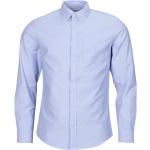 Chemises Jack & Jones bleues Taille XXL pour homme 