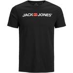 T-shirts Jack & Jones Noos noirs à manches courtes à manches courtes à col rond Taille XS look fashion pour homme 