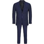 Vestes de costume Jack & Jones Noos bleues lavable en machine à manches longues Taille L look médiéval pour homme en promo 