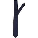 JACK & JONES Jaccolombia Tie Noos Cravate, Bleu (Dark Navy Detail:Solid), Taille Unique Homme