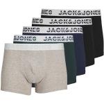 Boxers Jack & Jones gris clair en coton look fashion pour homme 