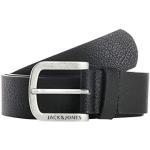 Ceintures Jack & Jones Noos noires en cuir synthétique en cuir 95 look fashion pour homme en promo 