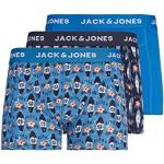 Boxers Jack & Jones bleu marine en lot de 3 Taille XXL look fashion pour homme 