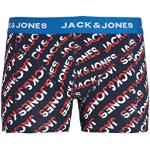 Boxers Jack & Jones bleu marine à pompons Taille S look fashion pour homme 