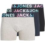 Boxers Jack & Jones bleu marine en lot de 3 Taille XL look fashion pour homme 