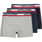 Boxers Jack & Jones bleu marine en lot de 3 Taille L look fashion pour homme 