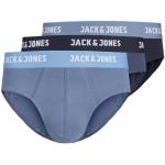 JACK & JONES Jactyron Solid 3 Slips Caleçon, Blazer Bleu Marine/lot : Vintage Indigo – Coronet Blue, L Homme